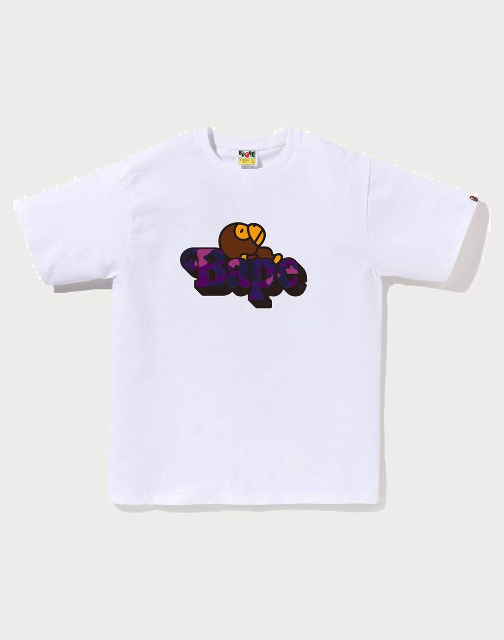 COLOR CAMO MILO ON BAPE TEE MENS