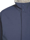 Herno fleece-lined high-neck jacket