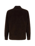 Cruna corduroy-texture chest-pocket shirt jacket