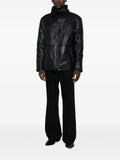 SERGIO MORETTI FIRENZE quilted leather jacket