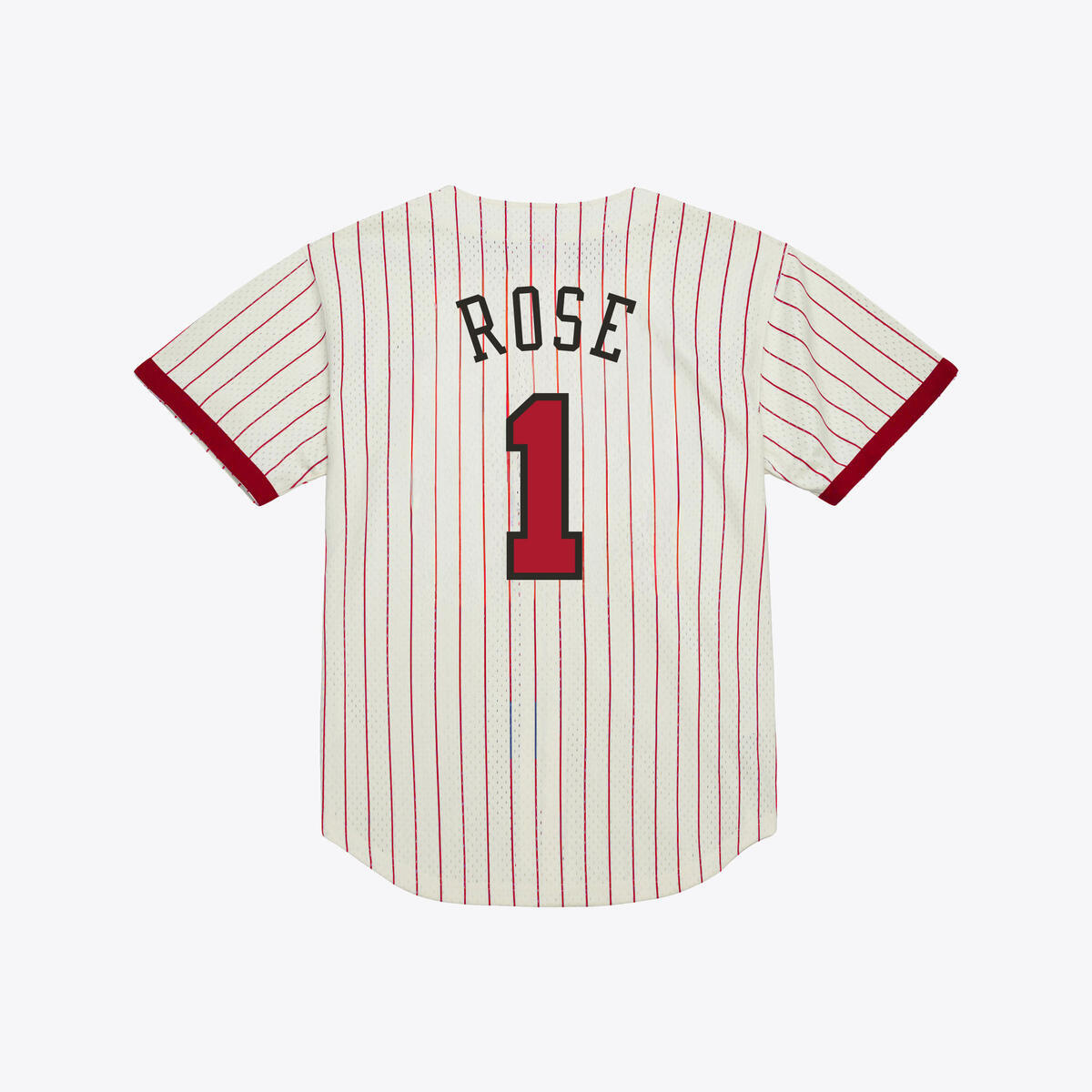 M&N NBA Chicago Bulls Derrick Rose N&N Mesh Button Front